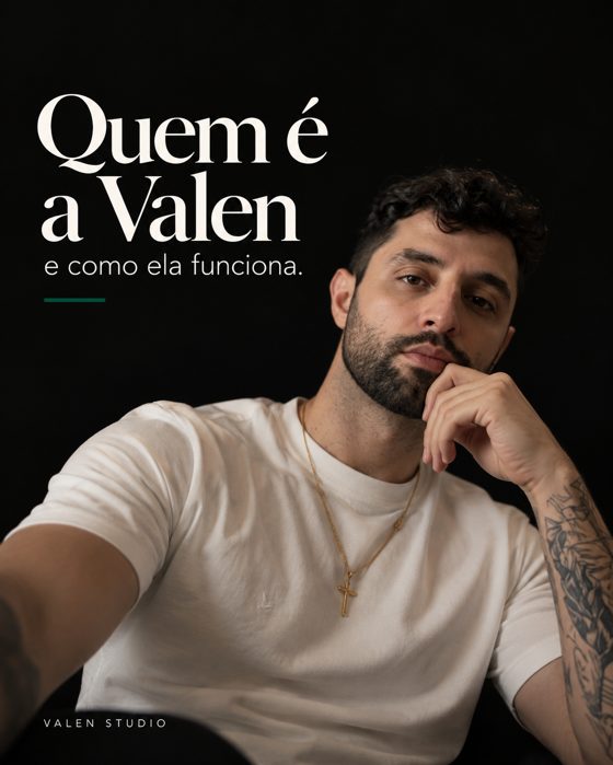 Capa do post Quem é a Valen, com o fundador